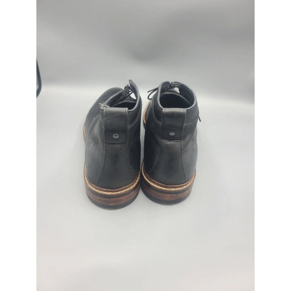 Cole Haan Men's‎ Cambridge Chukka Black Leather boots size 14